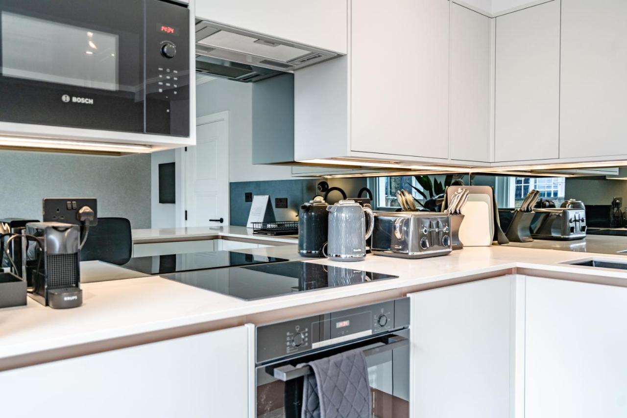Modern & Chic One Bedroom Apartments In Fitzrovia By Sojo Stay Londra Exterior foto