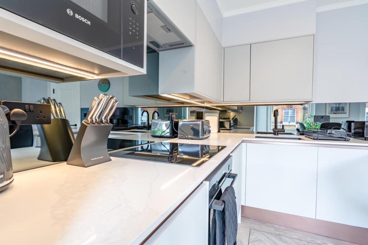 Modern & Chic One Bedroom Apartments In Fitzrovia By Sojo Stay Londra Exterior foto