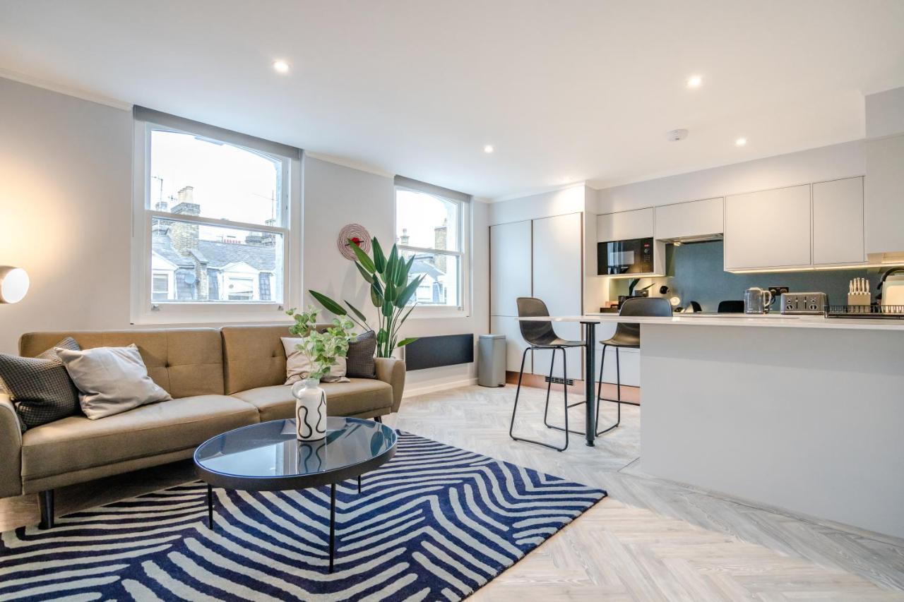 Modern & Chic One Bedroom Apartments In Fitzrovia By Sojo Stay Londra Exterior foto